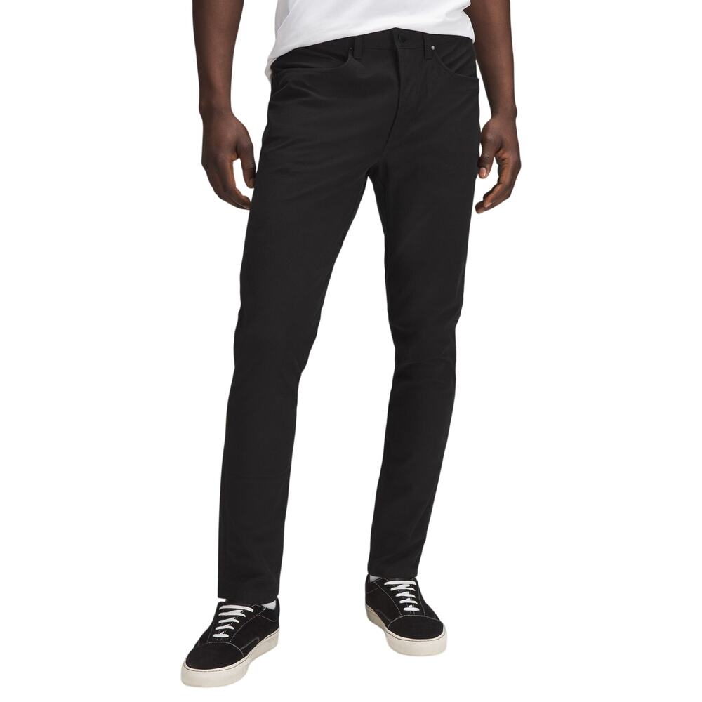 Lululemon Sleek Utilitech Black Abc Slim Fit Pants Size 34